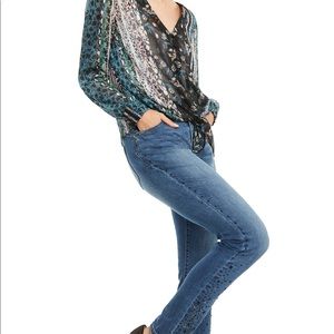 INC Rhinestone Skinny Ankle